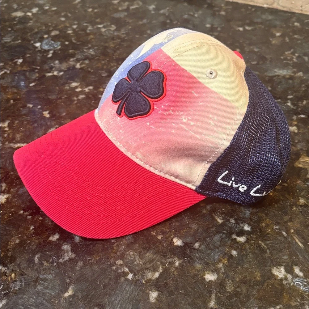 Black Clover 08 Live Lucky Fitted stretch Hat!  M/L adult